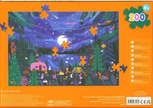 Actual product image Puzzle / La nuit étoilée (200 pieces)