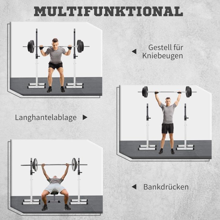 Actual product image Homcom Dumbbell rack with steel frame