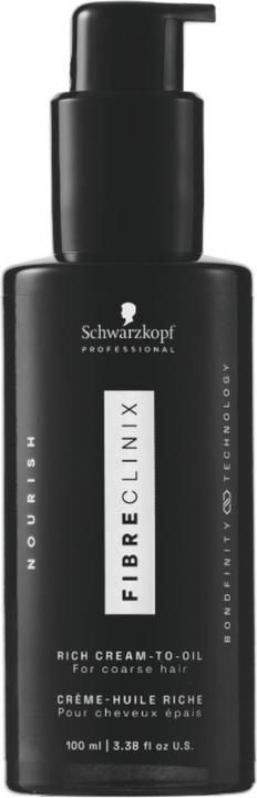 Actual product image Schwarzkopf Fibre CliniBonding Rich Cream-To-Oil (100 ml)