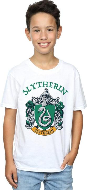 Actual product image Boys Slytherin Crest T-Shirt (140, 146)