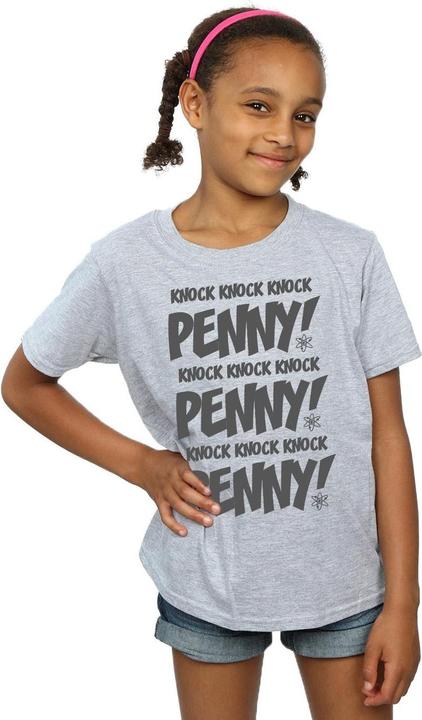 Immagine prodotto Dam Sheldon Knock Knock Penny Maglietta Ragazze (116)