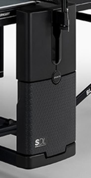 Produktbild Sponeta 1 Seitenteil zu Tischtennistisch SDL Black Outdoor