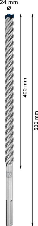 Actual product image Bosch Professional Zubehör Expert SDS max-8X hammer drill, 24 x 400 x 520 mm (24 mm)