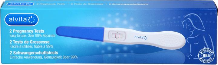 Alvita Schwangerschaftstest, 2 St TES (2 x)