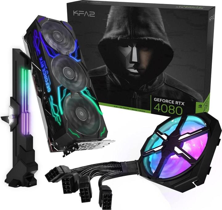 Image du produit KFA2 GeForce RTX 4080 SG 1-Click OC (16 Go)