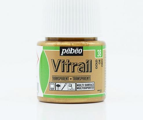 Immagine prodotto Pebeo Vitrail Trasparente (Oro, 45 ml)