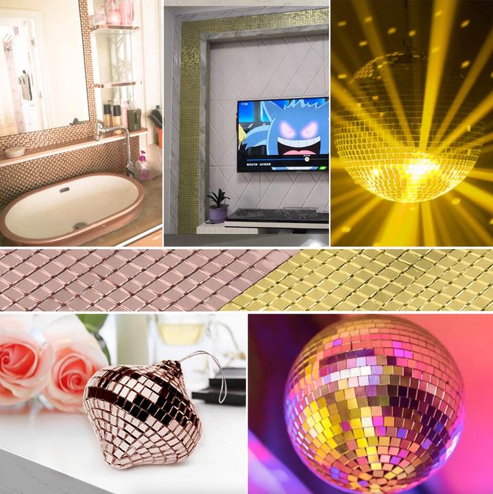 Actual product image I Am Creative Decorative mosaic mirror