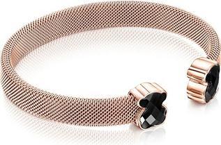 Tous - Gold-plated solid bracelet with teddy bears Mesh Color 1002792870