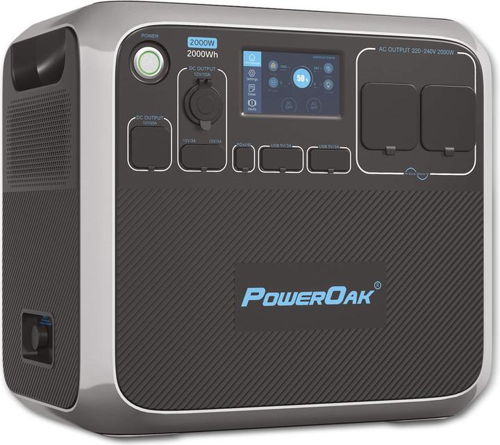 Produktbild Bluetti PowerOak AC200P (2000 Wh, 27.50 kg)