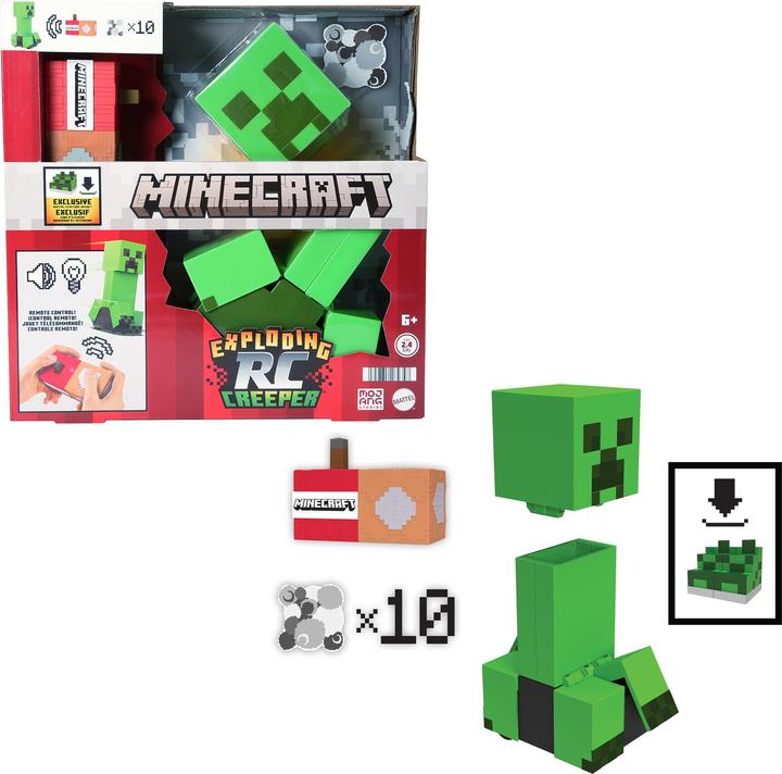 Actual product image Minecraft Creeper