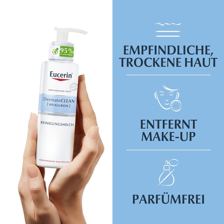 Actual product image Eucerin DermatoClean (Hyaluron) (Cleansing lotion, 200 ml)