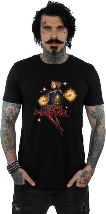 Actual product image Mens Captain Carol Danvers T-Shirt (L)