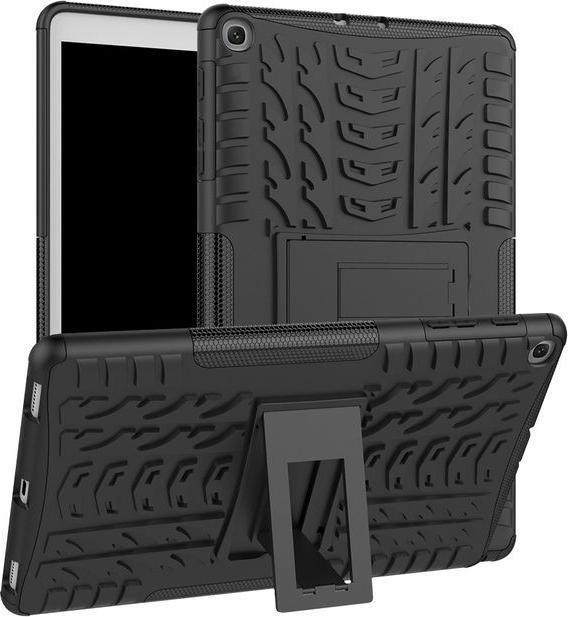 Actual product image MU Classic Rugged plastic case with kickstand (Galaxy Tab A 10.1 (2019))
