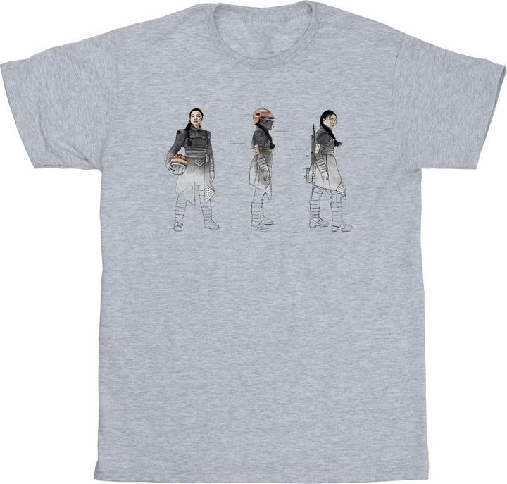 Image du produit Star Wars - T-shirt THE BOOK OF BOBA FETT FENNEC PAINTED CONCEPT - Homme (XL)