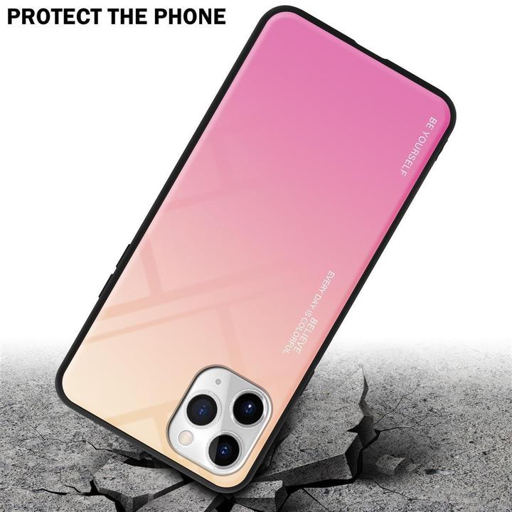 Produktbild Cadorabo TPU 2 Farben Glas Cover (Apple iPhone 11 Pro)