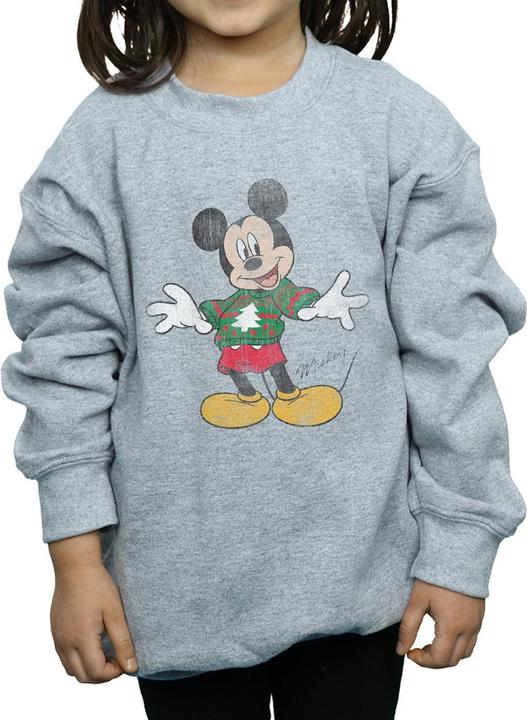 Image du produit Disney - Sweat MICKEY MOUSE CHRISTMAS JUMPER - Fille (152, 158)