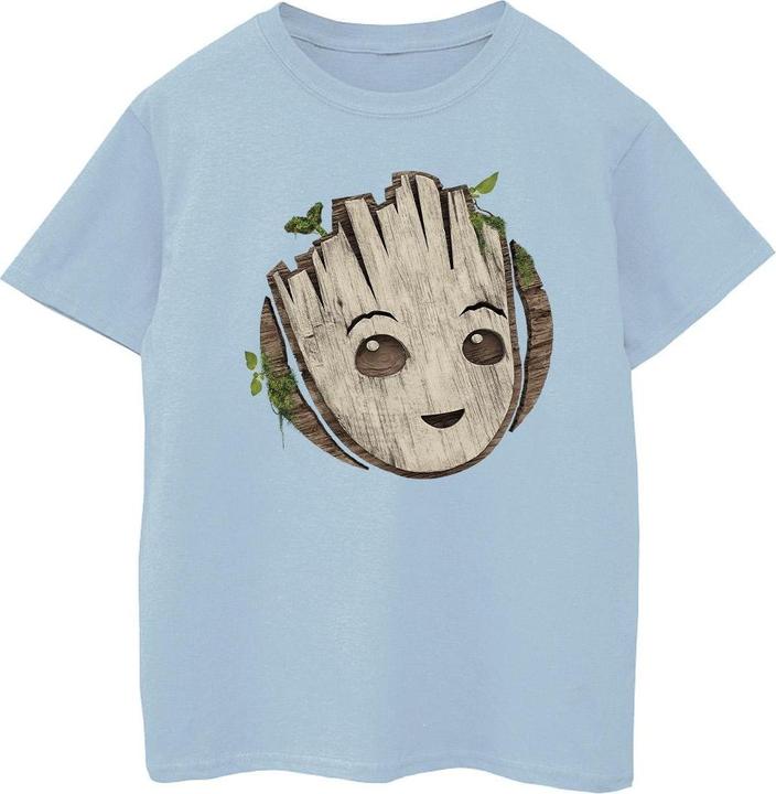 Immagine prodotto I Am Groot Wooden Head Maglietta Ragazze (140, 146)