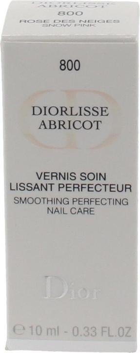 Image du produit Dior Diorlisse Abricot Smoothing Perfecting Nail Care (800 Rose neige, Vernis couleur)