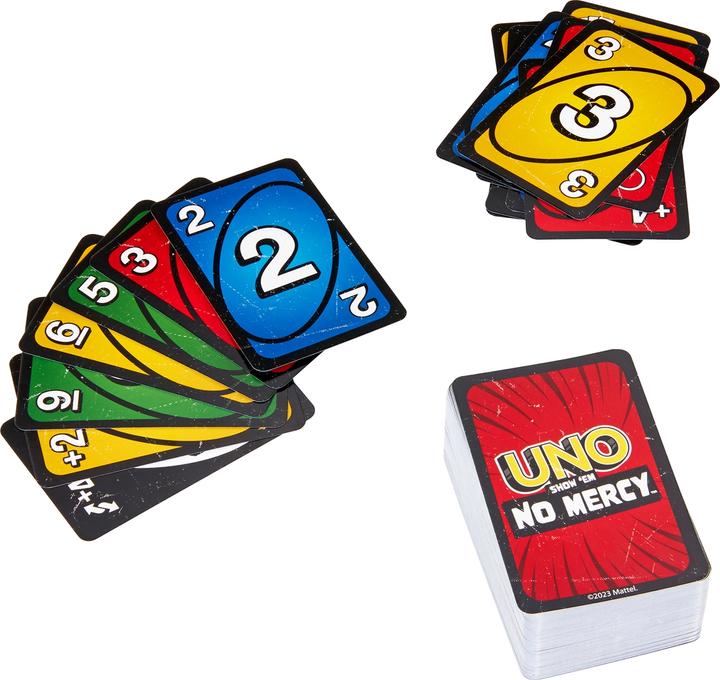 Actual product image Mattel Games UNO No Mercy (English)