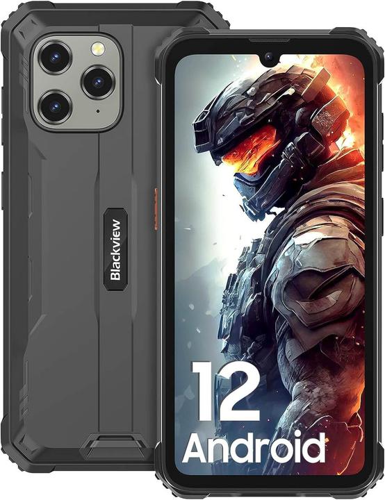 Actual product image Blackview Smartphone BV5300 PRO czarny (64 GB, Black, 6.10", Dual SIM, 13 Mpx, 4G)