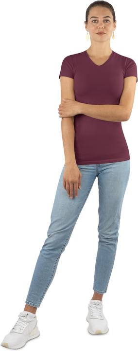Produktbild Normani Figurbetontes T-Shirt mit V-Ausschnitt Siena (M)