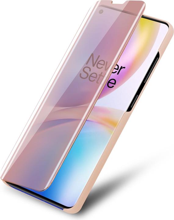 Actual product image Cadorabo Book Smart View Mirror Cover (OnePlus 8 Pro)