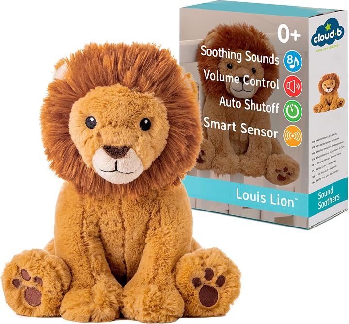 Actual product image Cloud B Cuddly Toy with Music Lion Louis (20.10 cm)