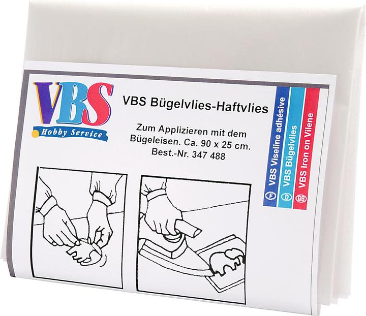 Image du produit VBS Non-tissé thermocollant, env. 90 x 25 cm