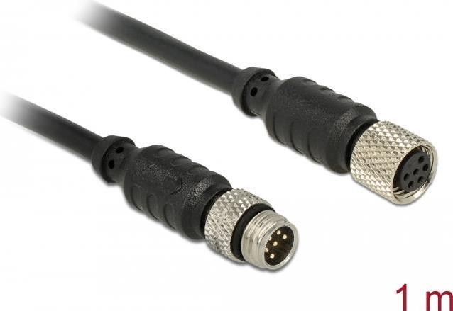 Actual product image Navilock GPS cable 6-pin M8 (M) to 6-pin M8 (W)