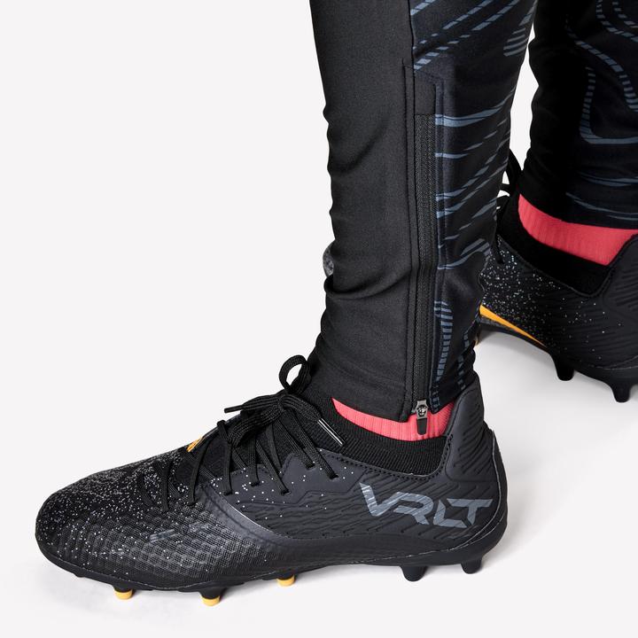 Produktbild Kipsta Damen/Herren Fussball Trainingshose - VIRALTO Topo schwarz/grau (W32/L33)