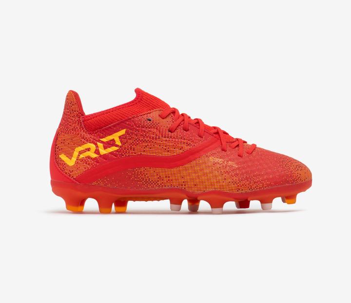 Actual product image Kipsta Kids' Lace-Up Football Boots Viralto III FG - Red (39)