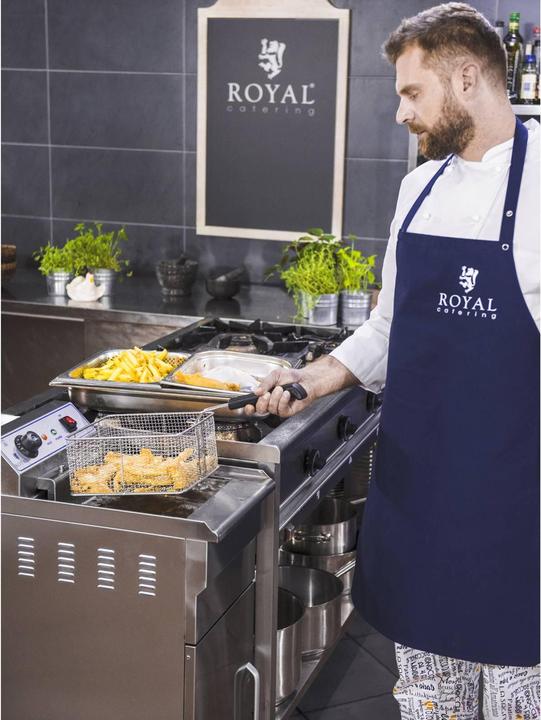 Image du produit Royal Catering Friteuse sur armoire - 1 x 16 litres (Prise UE)