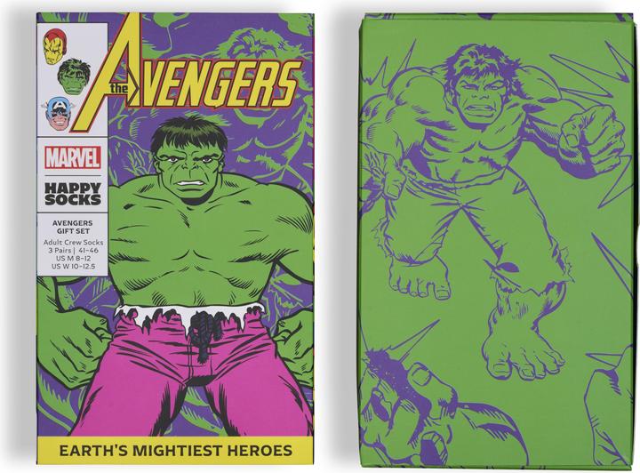 Actual product image Happy Socks Strümpfe MARVEL™ Avengers Socken 3er Pack (pack of 3, 36 - 40)