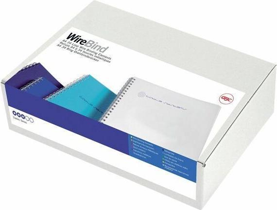 Actual product image GBC Wire binding spine 3:1 pitch
