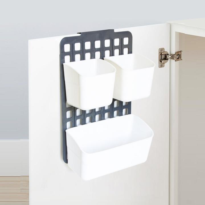 Triton Hängende Aufbewahrungstasche, Organizer, Plastik, Weiss