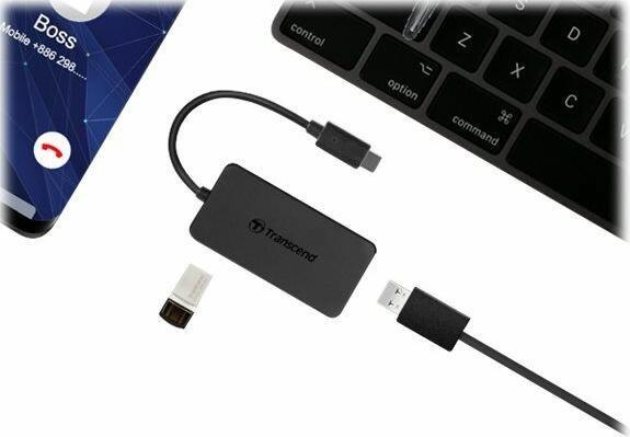 Immagine prodotto Transcend TS-HUB2C (USB-C, 4 Porti)