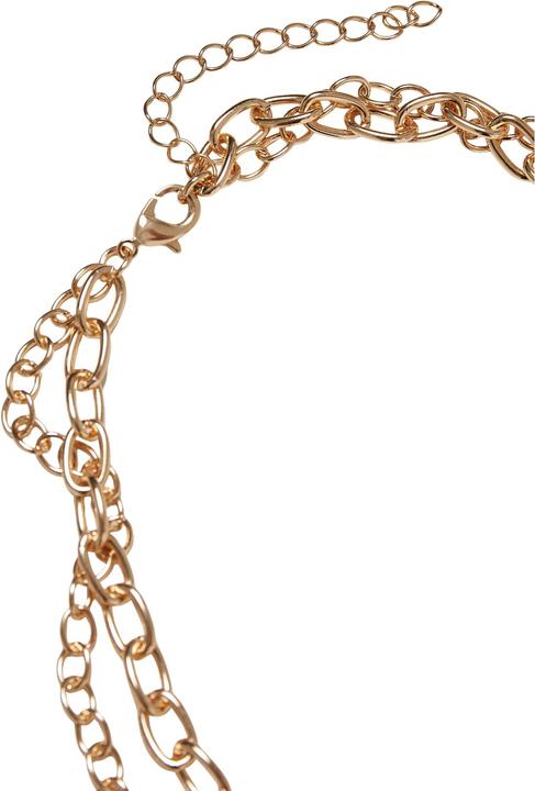 Image du produit Urban Classics Diamond Zodiac Golden Necklace - 17138 (Fer, Zinc)