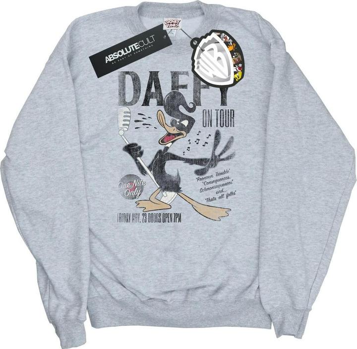 Looney Tunes Daffy Duck Concert Sweatshirt