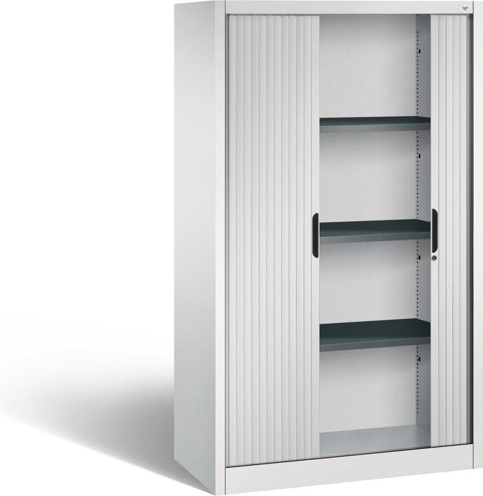Actual product image C+P Roller shutter cabinet with horizontal blind (100 x 42 x 160 cm)