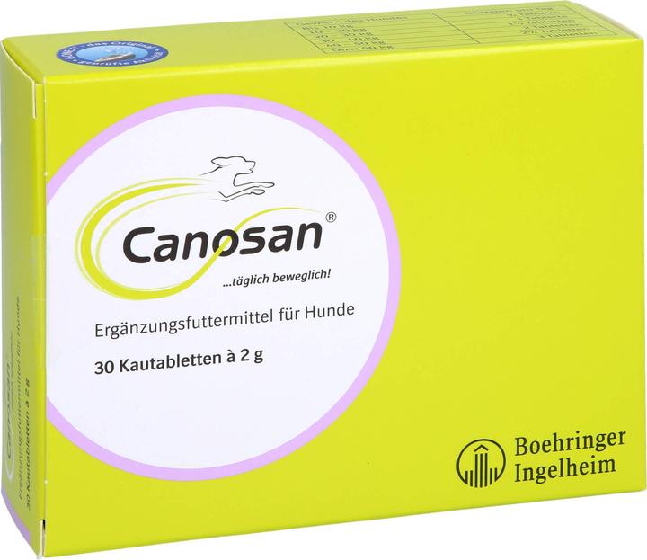 Produktbild Boehringer Ingelheim Canosan Kautabletten für Hunde, 30 St. Tabletten (Hund)