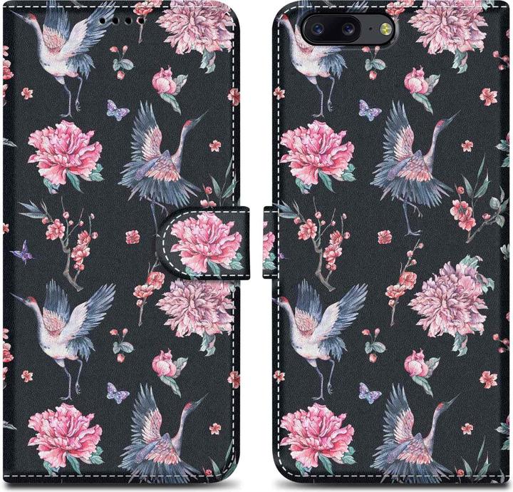 Actual product image Cadorabo Book Cover with Print for OnePlus 5 (OnePlus 5)