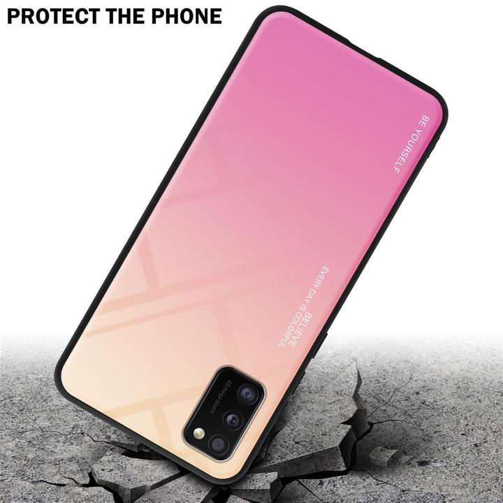 Produktbild Cadorabo TPU 2 Farben Glas Cover (Samsung Galaxy A41)