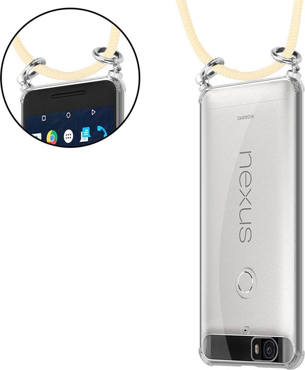 Produktbild Cadorabo TPU Handy Kette SILBER Cover