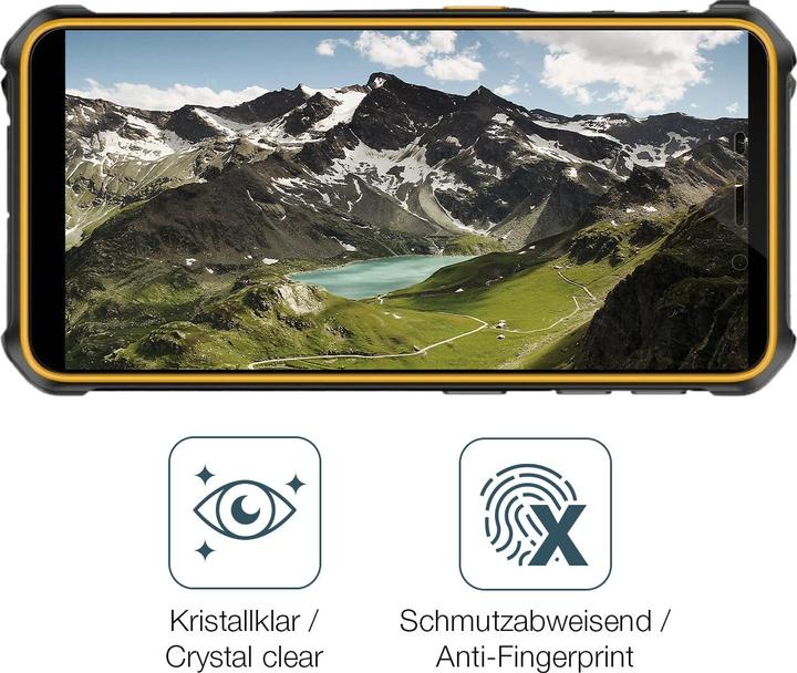 Actual product image Dipos Anti-Shock Screen Protector Clear (1 Piece, Ulefone Armor X12 Pro)