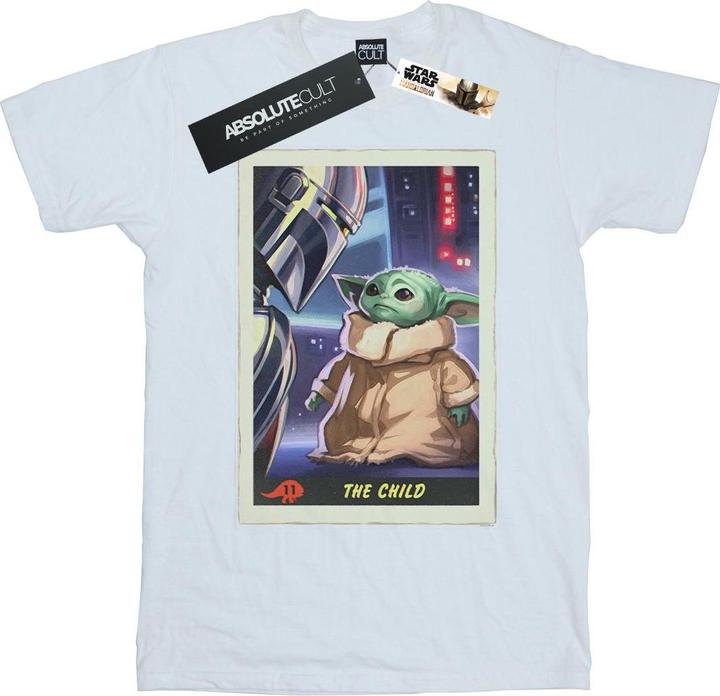 Immagine prodotto Star Wars The Mandalorian The Child Card Maglietta Ampia Donna (S)