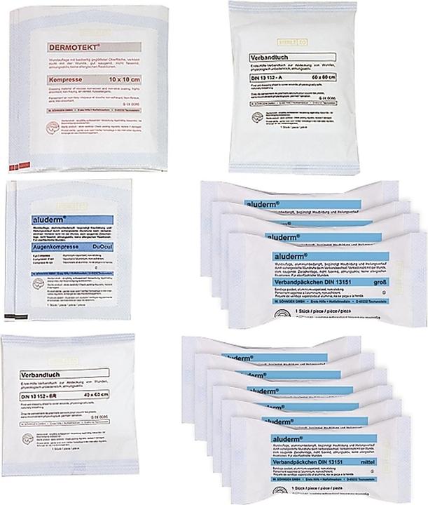 Nährwerte und Zutaten Söhngen ® Verbandkasten Nachfüllset Verbandkästen 28 St./Pack. (Verbandskasten)
