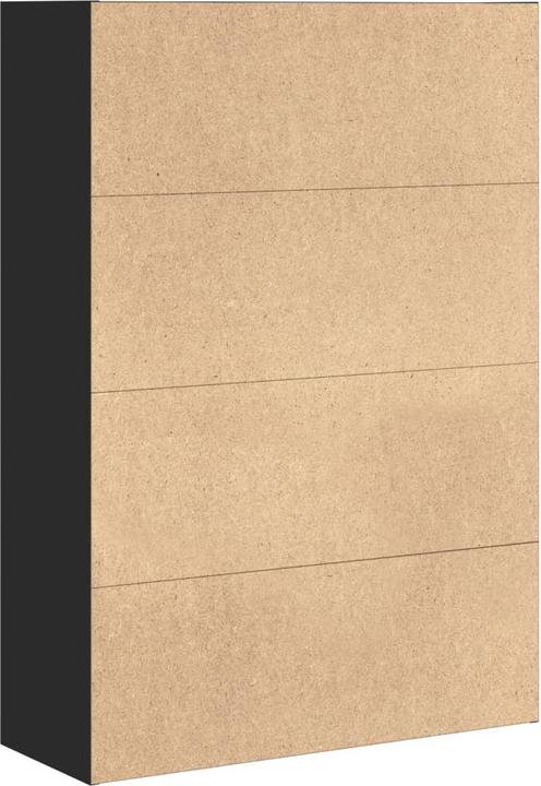 Immagine prodotto VidaXL Bücherregal Standregal Büroregal Aktenregal Aufbewahrungsregal Schwarz (80 x 30 x 114 cm)