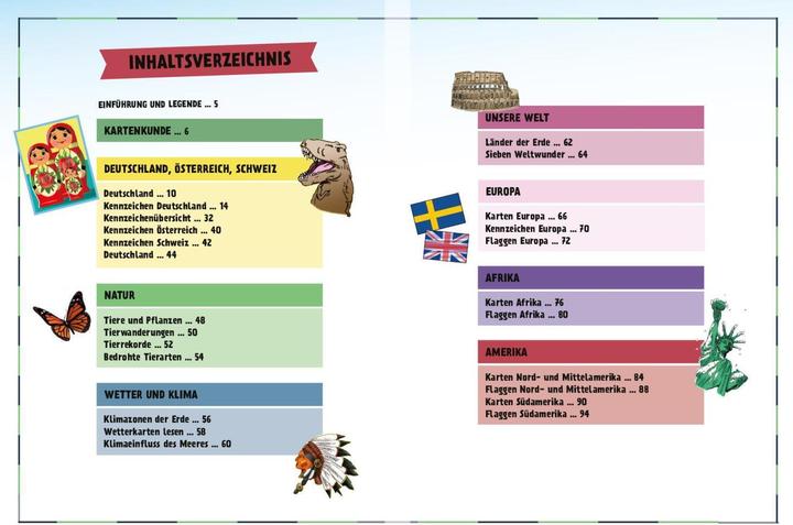 Energie-Label Kinderatlas Deutschland, Europa, die Welt (Deutsch, Schwager & Steinlein Verlag, 2023)