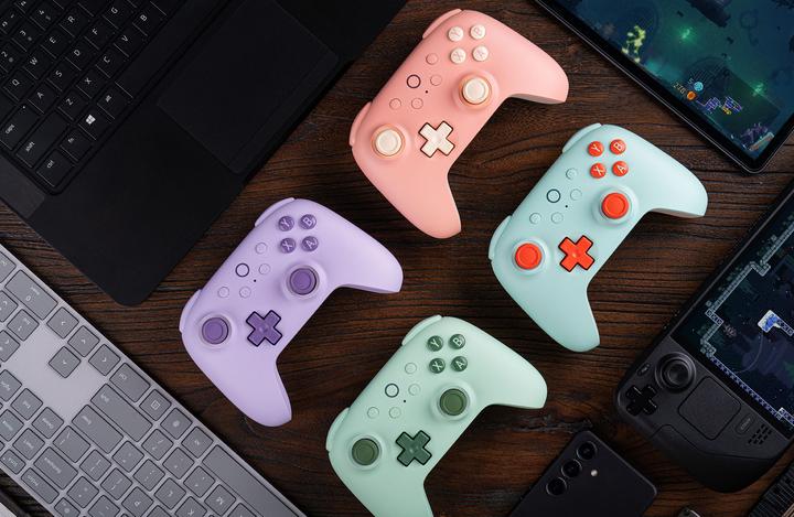 Actual product image 8bitdo Ultimate 2C Wireless (purple, for Windows & Android) (Android, PC)