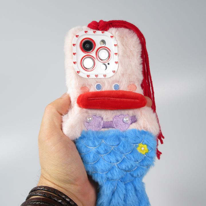 Produktbild PhoneLook Hülle Lustige Spass Hülle 3D Hässliche Meerjungfrau (Apple iPhone 13 Pro)